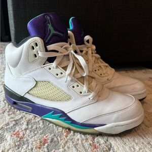 Mens Jordan 5 “Grape” Size 11